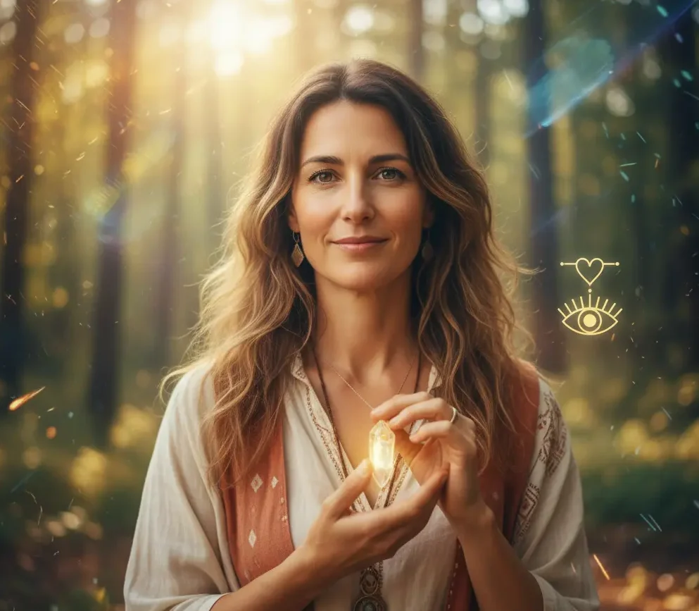 Coco Egia, artiste visuel, dans son univers créatif alliant image et énergétique.